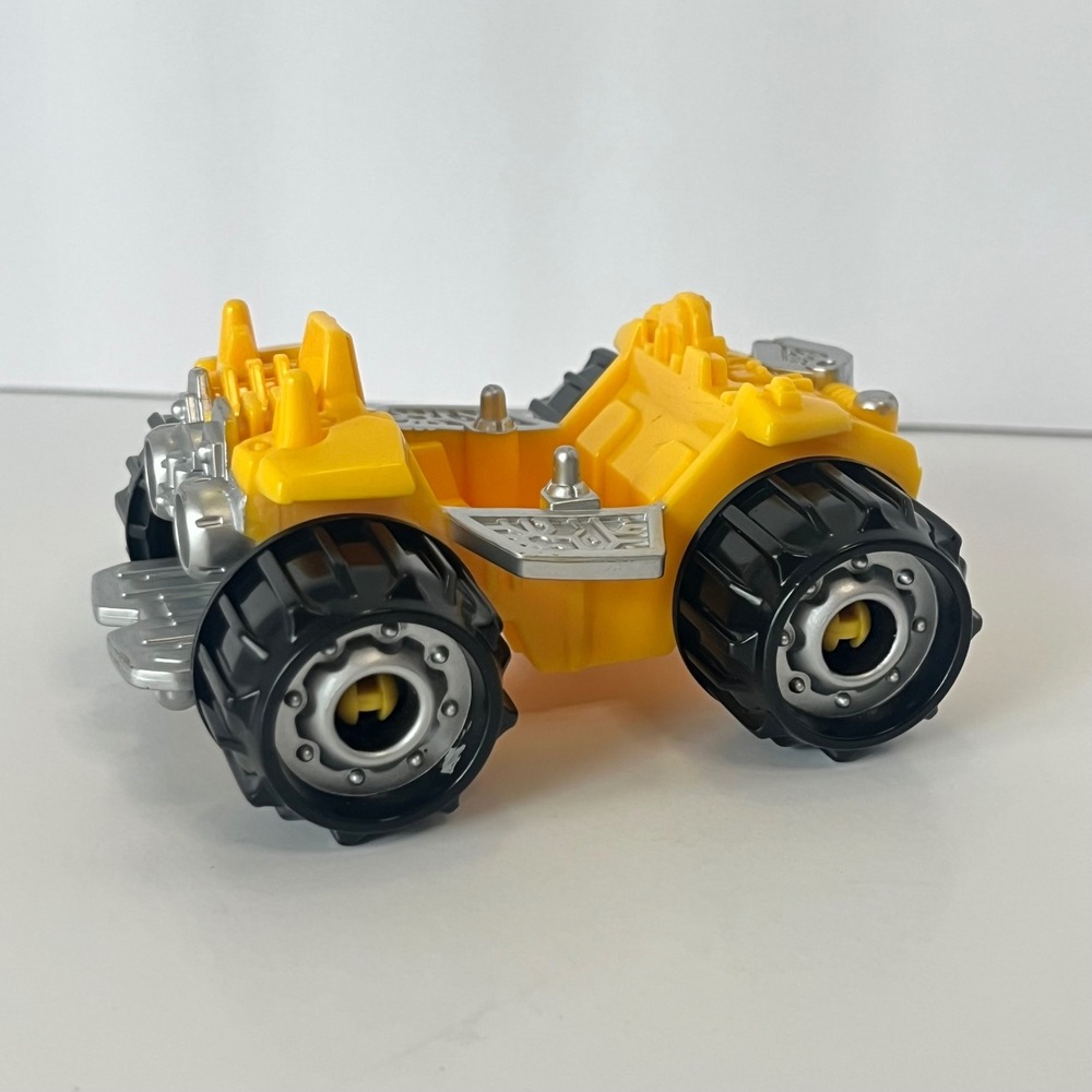 Mattel 2004 Yellow ATV Off-Road Vehicle Toy Chunky Wheels 4 Inch